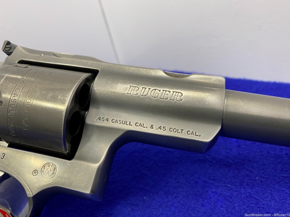 2000 Ruger Super Redhawk .454Casull 7 1/2" *RARELY-SEEN TARGET GRAY FINISH*-img-29