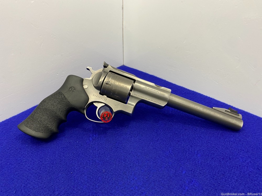 2000 Ruger Super Redhawk .454Casull 7 1/2" *RARELY-SEEN TARGET GRAY FINISH*-img-18