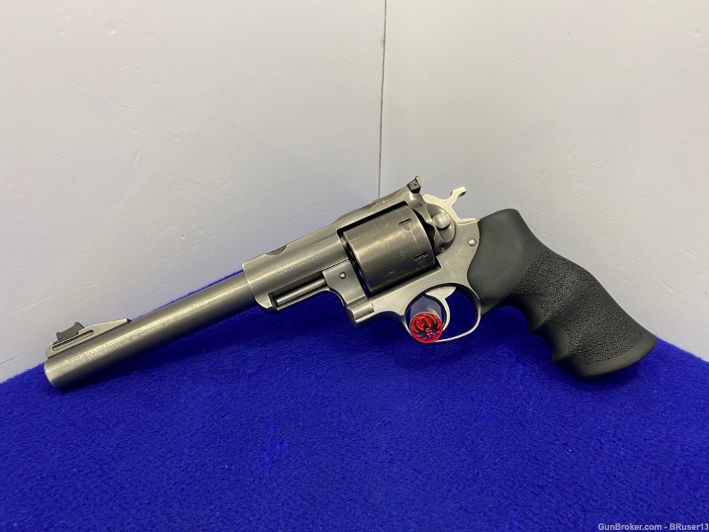 2000 Ruger Super Redhawk .454Casull 7 1/2" *RARELY-SEEN TARGET GRAY FINISH*-img-0