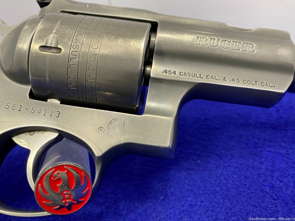 2000 Ruger Super Redhawk .454Casull 7 1/2" *RARELY-SEEN TARGET GRAY FINISH*-img-24