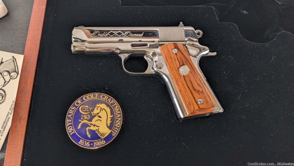 Colt|Double Diamond Commemorative Officer's 1911|Collector Grade -img-2