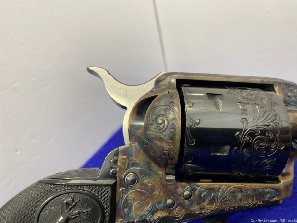 1978 Colt Single Action Army .45 *CLASS "C" FACTORY ENGRAVED - UNFLUTED* -img-29