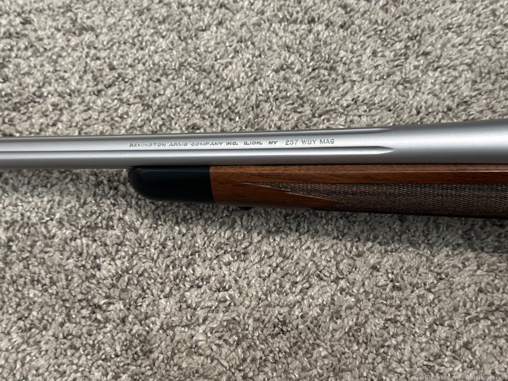 Remington 700 CDL SF 257 wby mag rare stainless fluted limited nice-img-6