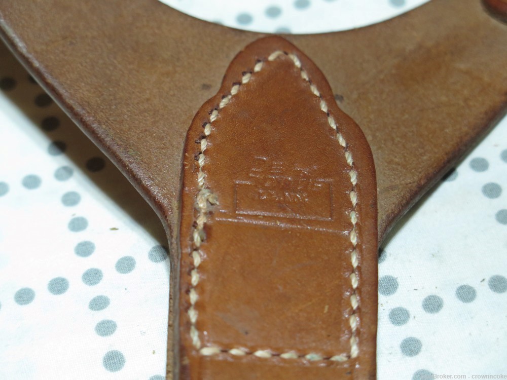 RARE UZI MAC 10 DE SANTIS Leather Shoulder Holster-img-4