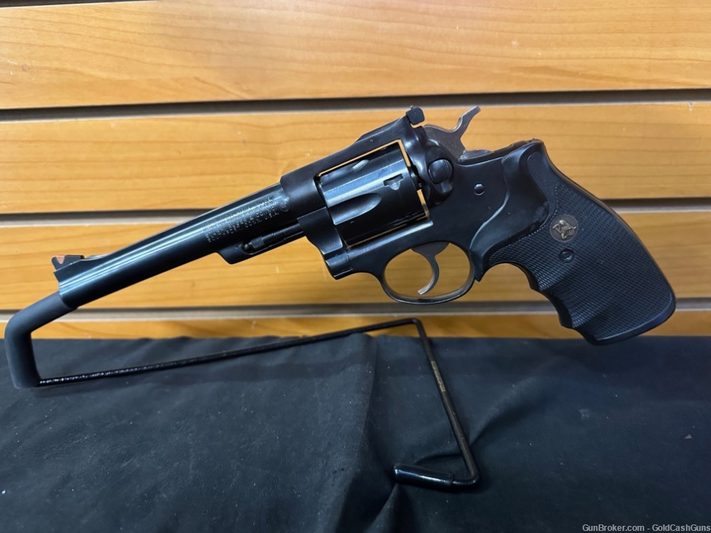 1985 Ruger Security-6 6" .357 Magnum 6-shot Revolver Pachmayr Grips-img-0