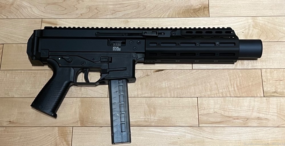 B&T APC9SD (Compact size 10” Silencer ) Pro Gen2 Integrally Suppressed 9MM-img-2