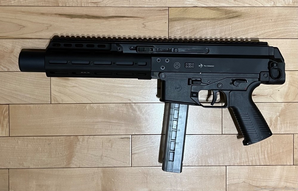 B&T APC9SD (Compact size 10” Silencer ) Pro Gen2 Integrally Suppressed 9MM-img-3