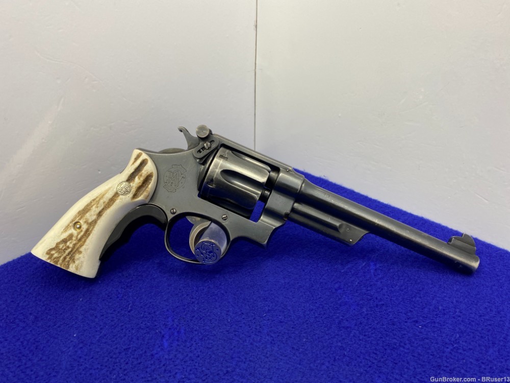 1908 Smith Wesson "Triple Lock" *394TH N-FRAME REVOLVER EVER MADE*VERY RARE-img-22