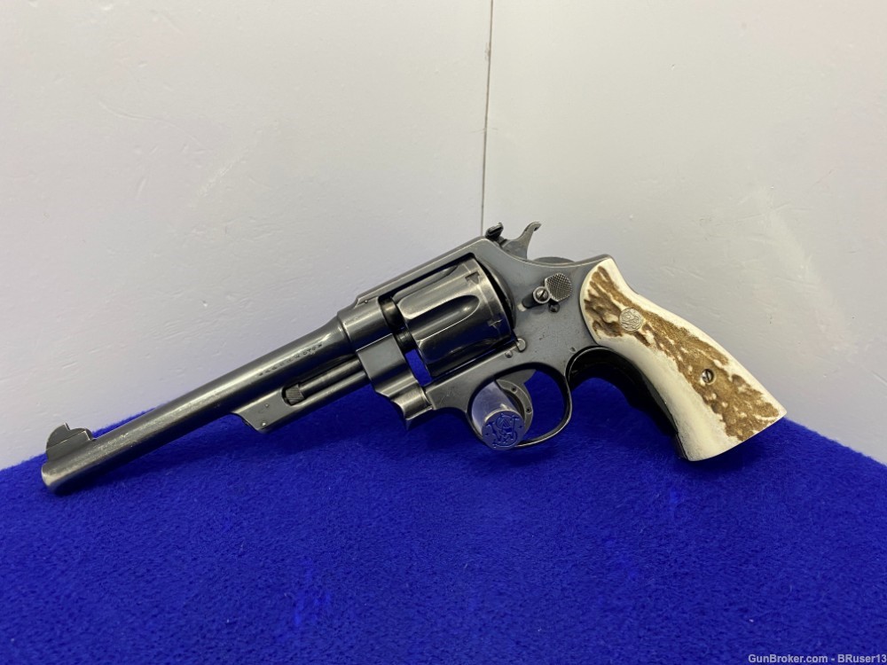 1908 Smith Wesson "Triple Lock" *394TH N-FRAME REVOLVER EVER MADE*VERY RARE-img-4