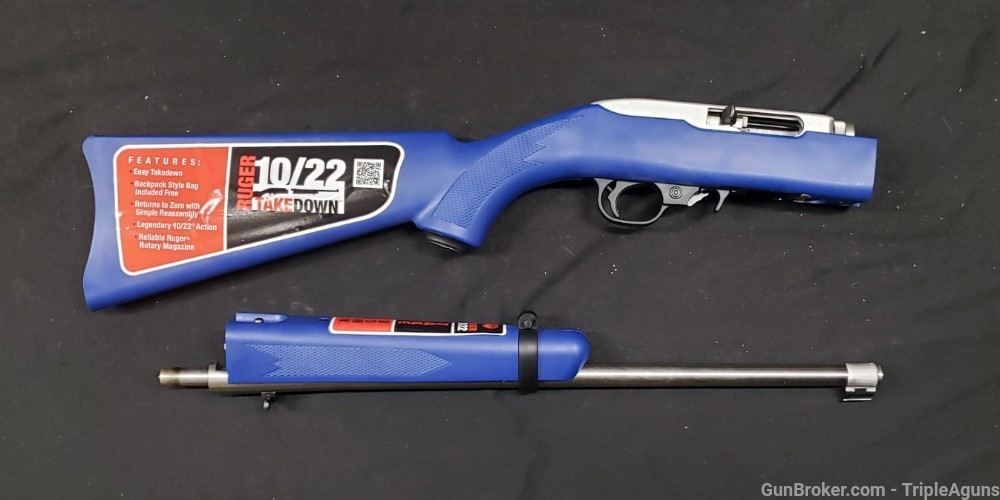 Ruger 10/22 Take Down TALO Edition USA Team Gold 2012 22LR.-img-16