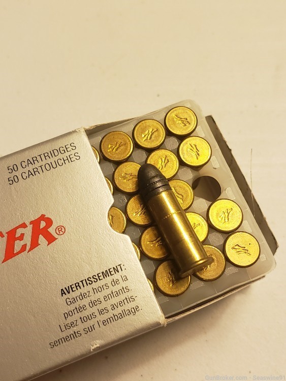 22 long cb match ammo ammunition winchester super x 50 round multiple avail-img-4