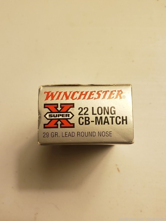 22 long cb match ammo ammunition winchester super x 50 round multiple avail-img-1