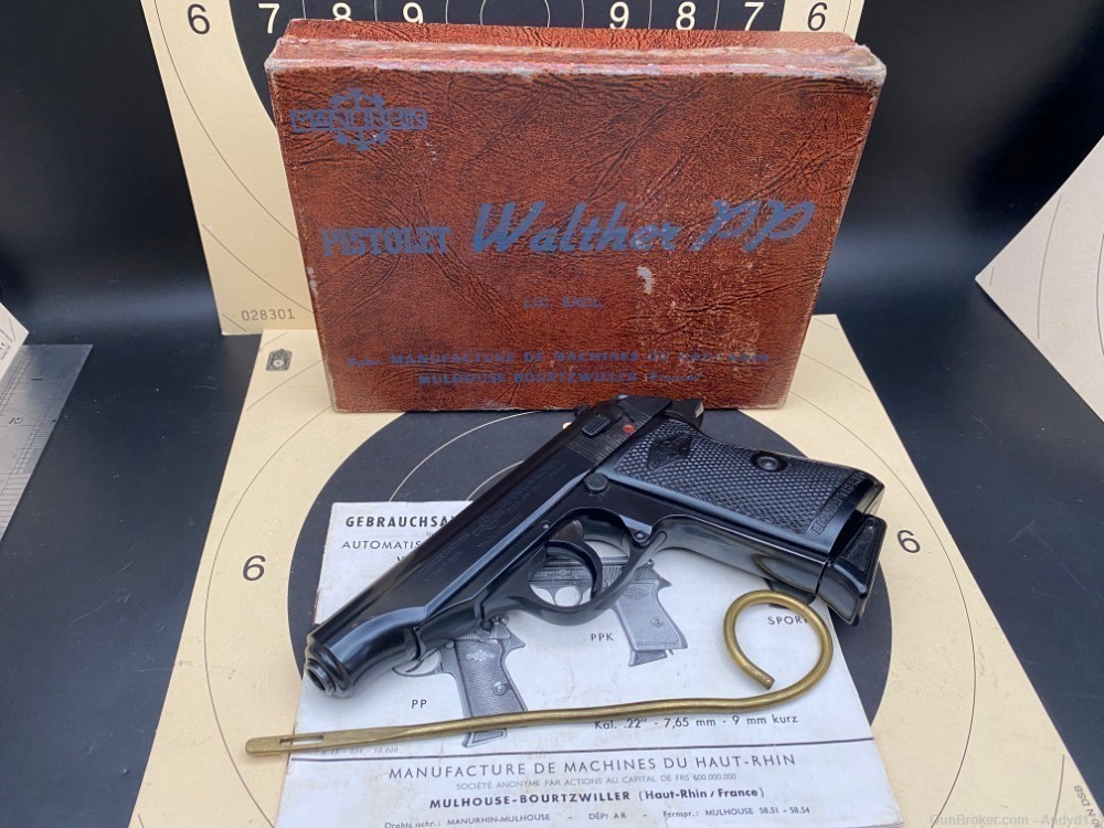 Manurhin Lic. Walther PP .32 ACP Early Gun -img-4