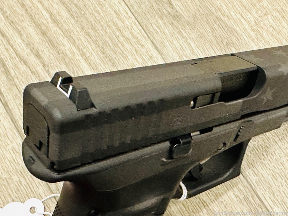 Glock 45 Gen 5 9mm 3-17rd STEALTH FLAG CERAKOTE PA455S204-Stealth BRAND NEW-img-2