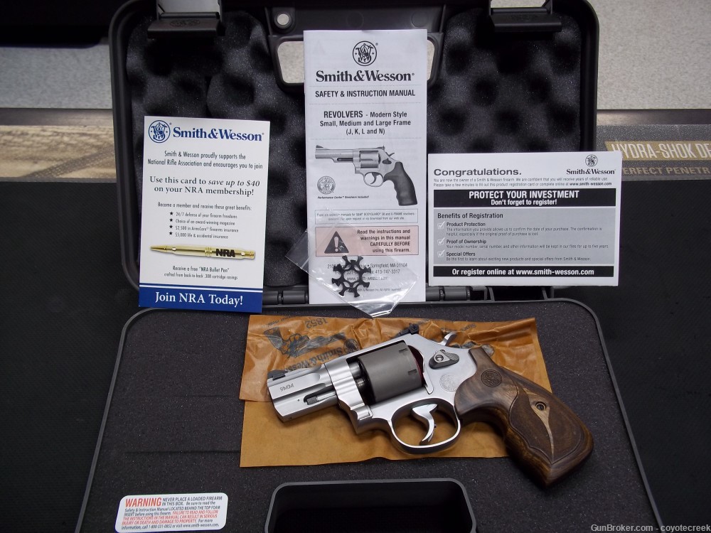 Smith & Wesson, Model 986, Performance Center, 9MM, 2.5" Custom Barrel, 7rd-img-0