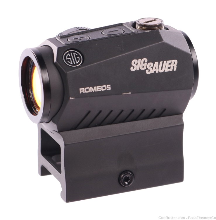 Sig Sauer Romeo 5 2 MOA Red Dot Sight w/High Profile Mount- Used (TL)-img-0