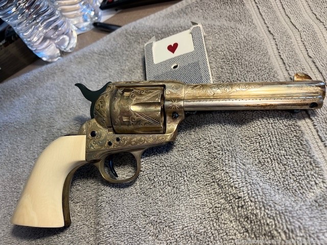 Colt SAA Engraved 5" Perfect serial number 223431-img-1