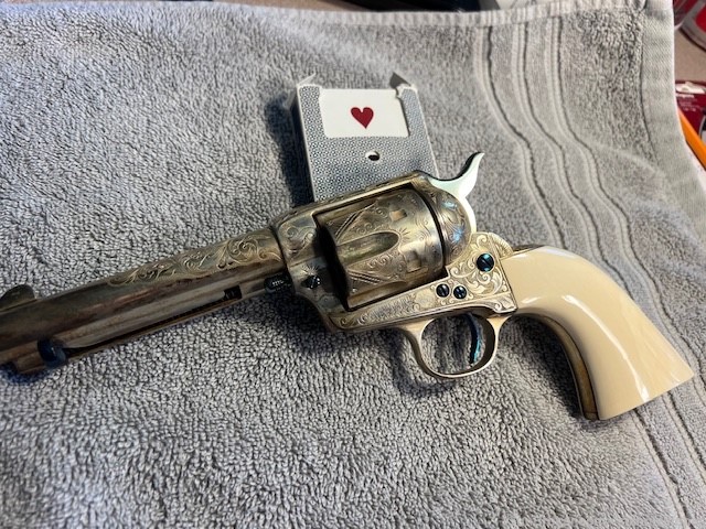 Colt SAA Engraved 5" Perfect serial number 223431-img-0