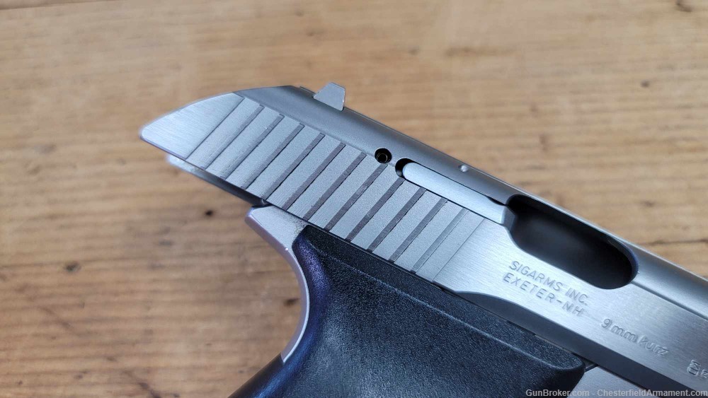Sig Sauer P230SL pistol .380 acp with original box 2 mags test target-img-5