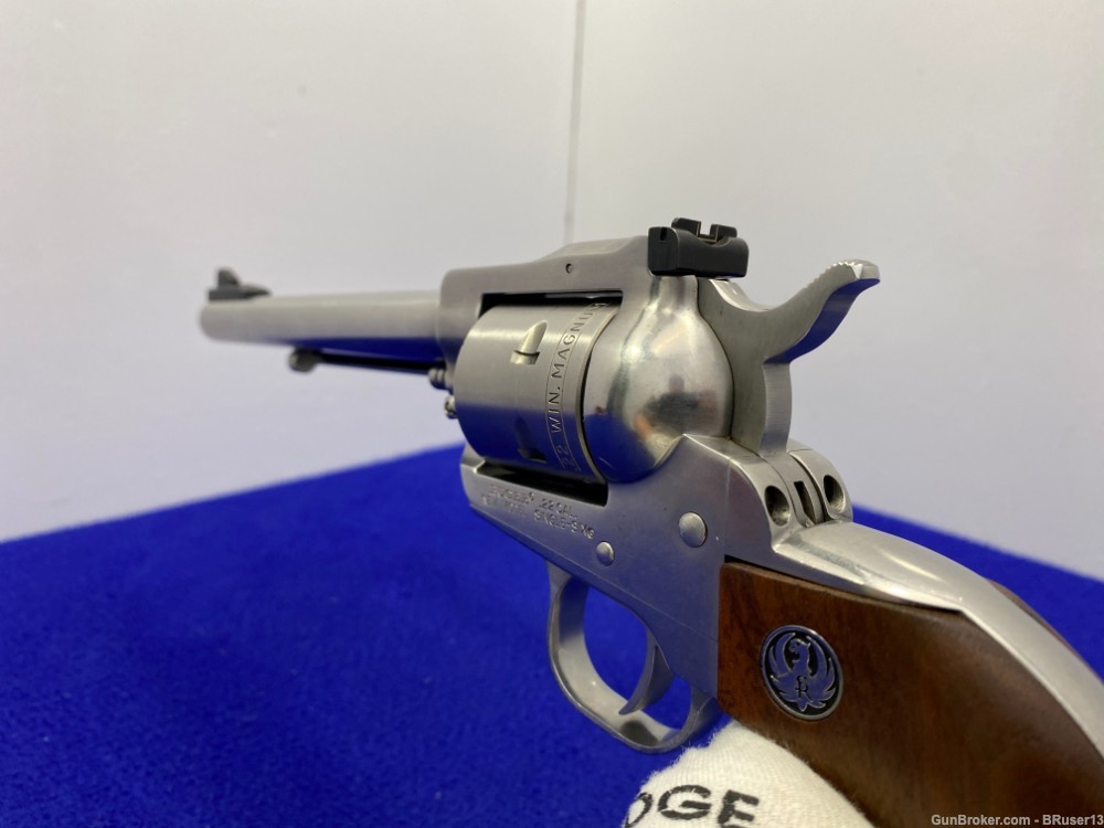 1977 Ruger New Model Single Six .22WMR/LR Stainless 6.5"*CONVERTIBLE MODEL*-img-41