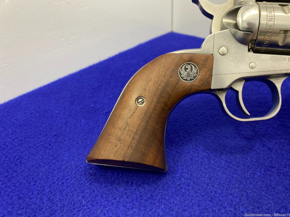 1977 Ruger New Model Single Six .22WMR/LR Stainless 6.5"*CONVERTIBLE MODEL*-img-53