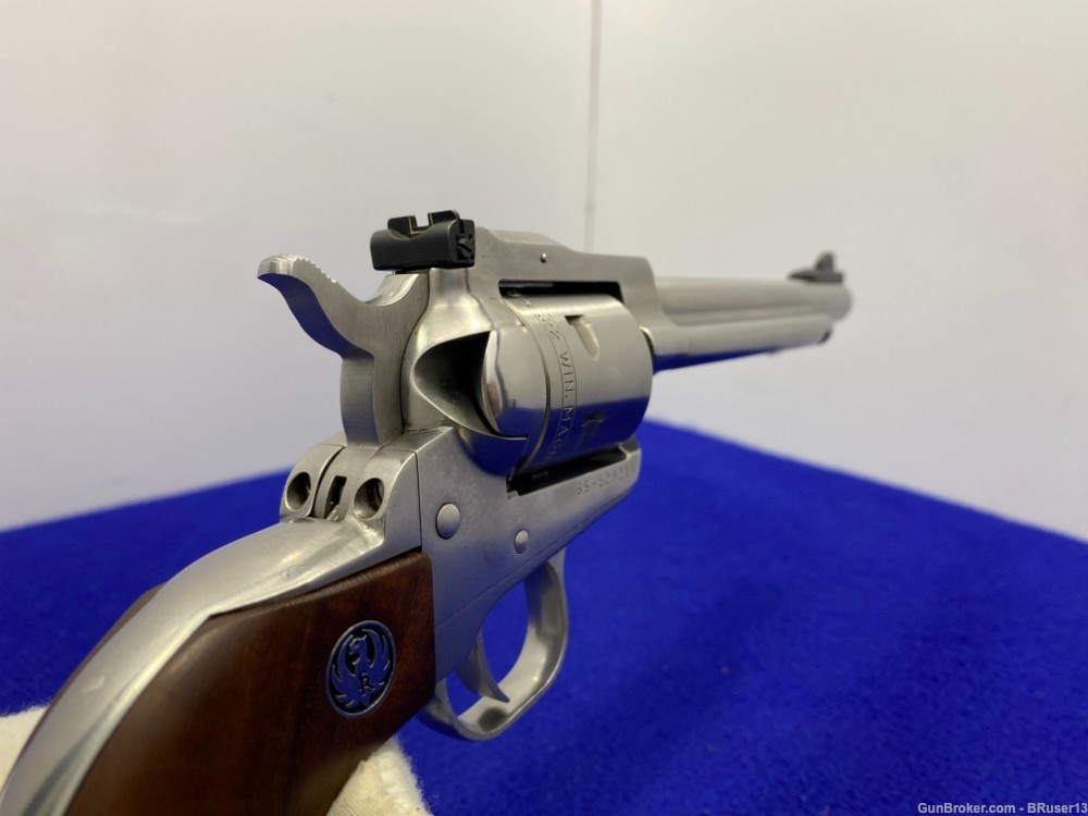 1977 Ruger New Model Single Six .22WMR/LR Stainless 6.5"*CONVERTIBLE MODEL*-img-40