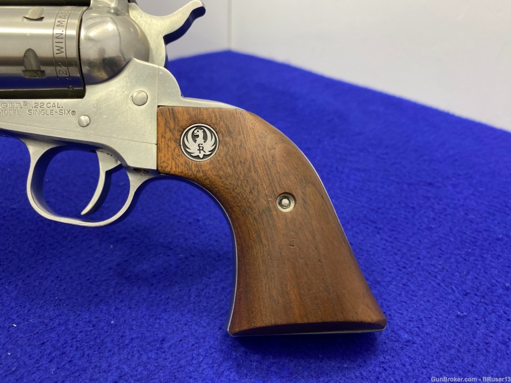 1977 Ruger New Model Single Six .22WMR/LR Stainless 6.5"*CONVERTIBLE MODEL*-img-52