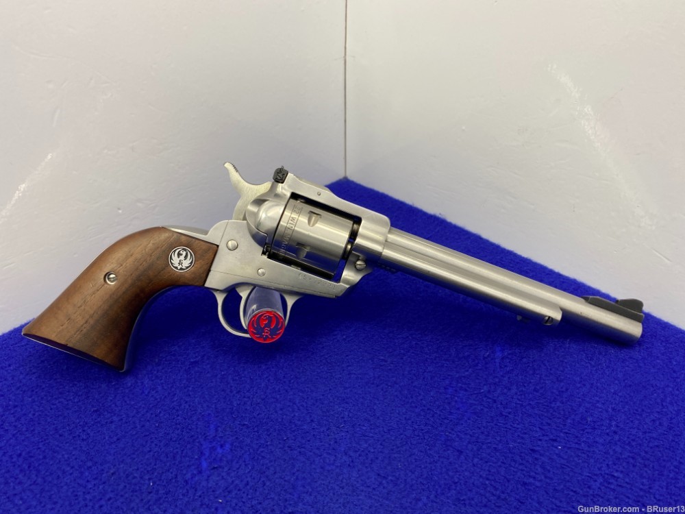 1977 Ruger New Model Single Six .22WMR/LR Stainless 6.5"*CONVERTIBLE MODEL*-img-24