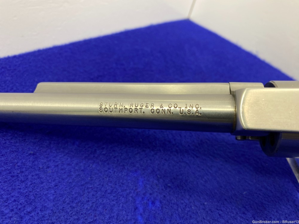 1977 Ruger New Model Single Six .22WMR/LR Stainless 6.5"*CONVERTIBLE MODEL*-img-39
