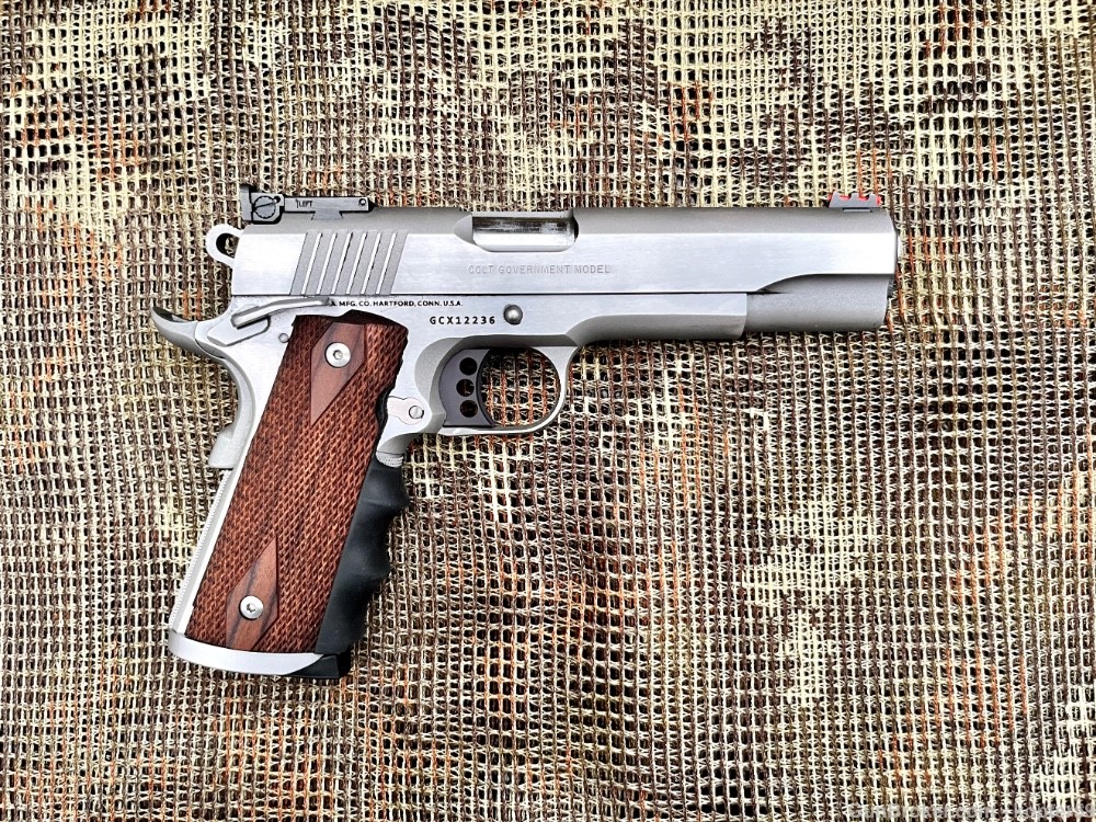 COLT 1911 Gold Cup Trophy 45 ACP Wide Ambi Safety, Thumb Rest, FGR Grips -img-26