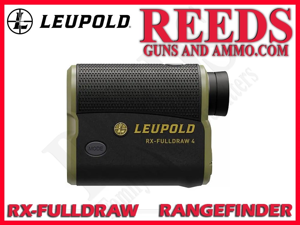Leupold RX-Fulldraw 4 W/ DNA Green LED Rangefinder Matte Black 178763-img-0