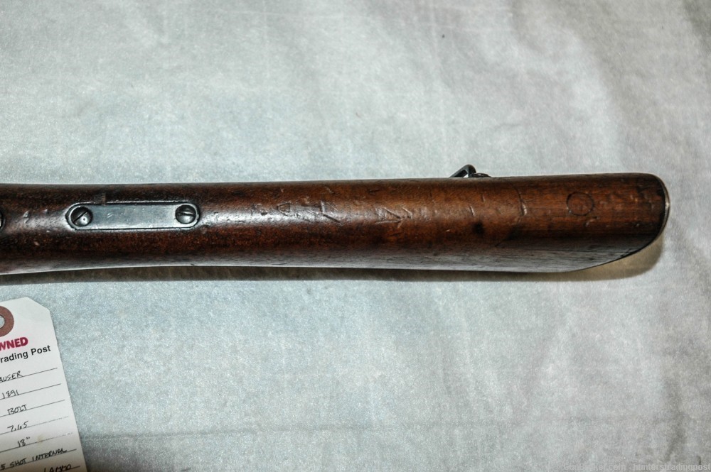 Mauser 1891 Argentine Engineers Carbine 7.65 Caliber with ammo-img-4