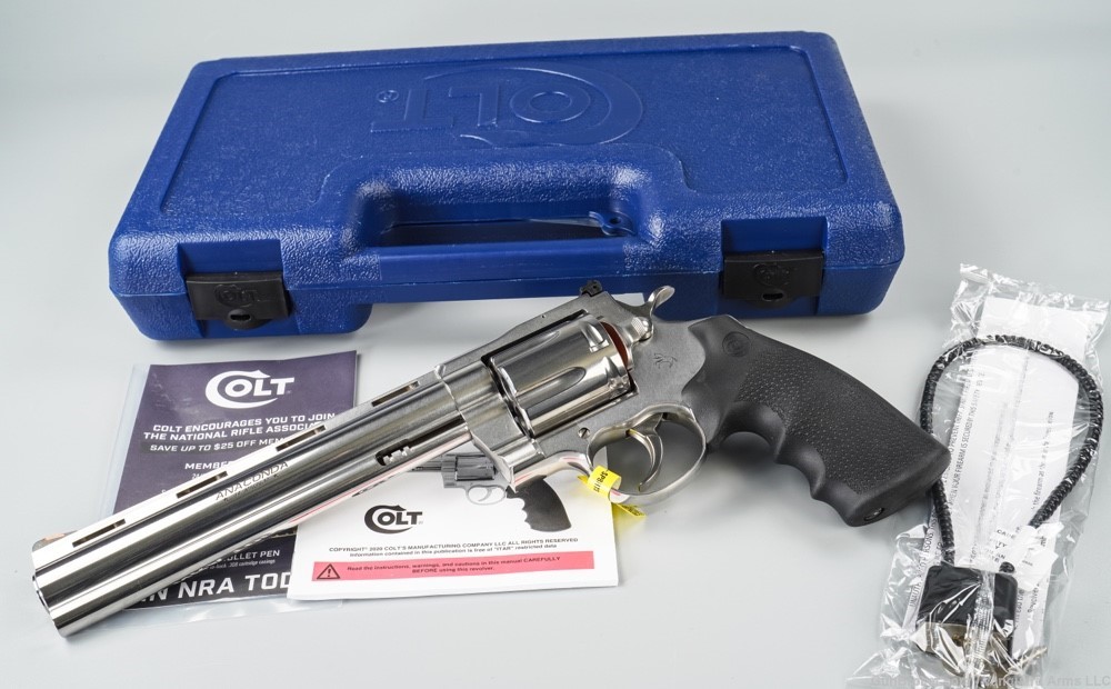 Factory New Colt Anaconda .44 Mag 8" Revolver! SP8RTS!-img-0