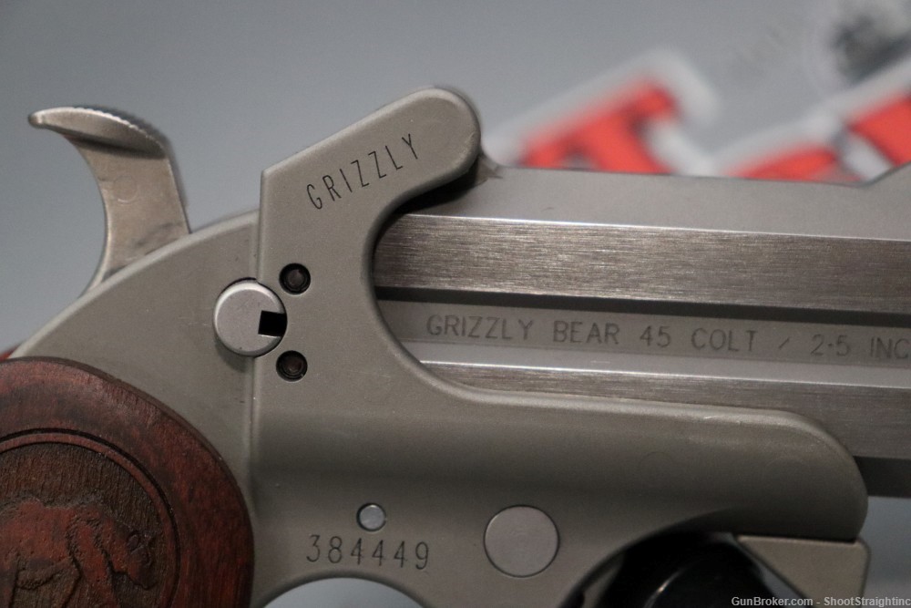 Bond Arms Grizzly Bear 3" .45LC/.410 Gauge w/Box -img-9