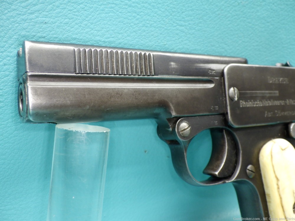 Dreyse 1907 Late 1st Variant .32acp 3.5"bbl Pistol W/ 7rd Mag -img-8