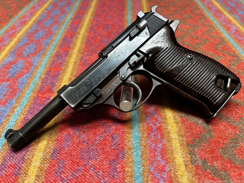 Walther P38 9mm WWII German Markings -img-0