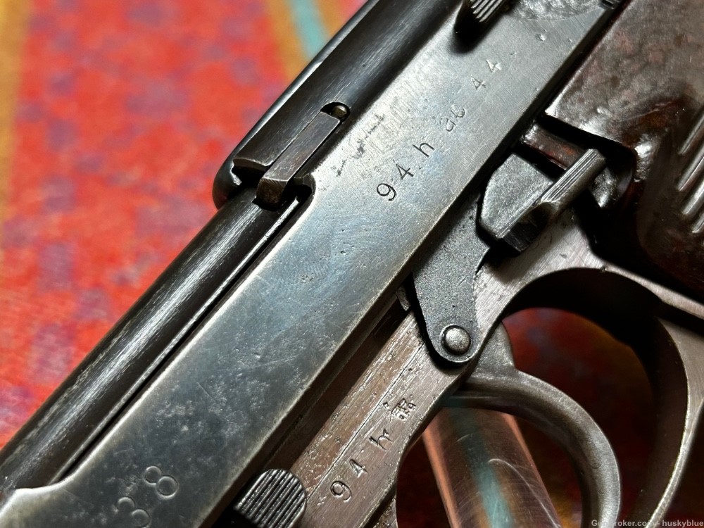 Walther P38 9mm WWII German Markings -img-3