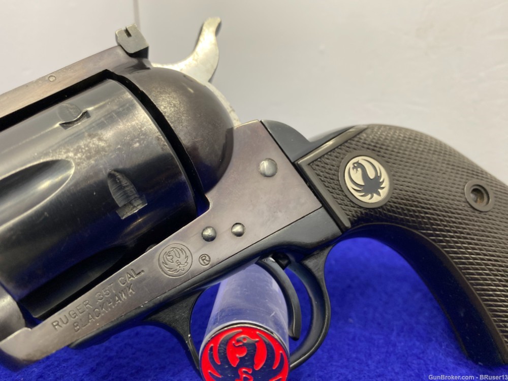 1955 Ruger Blackhawk .357 Mag 4.75" *FIRST YEAR OF PRODUCTION FOUR DIGIT*-img-4