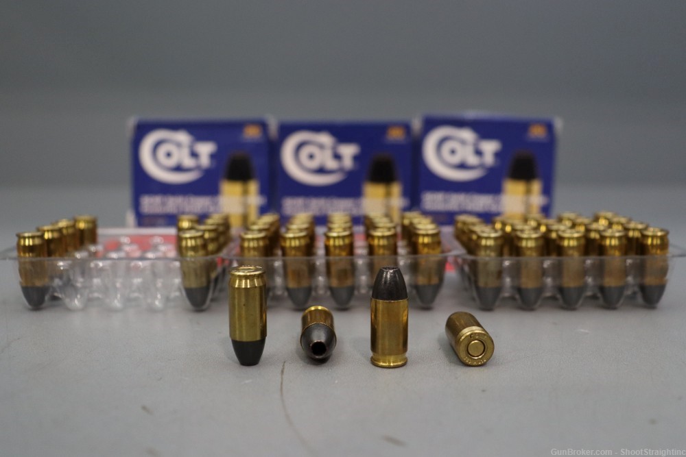 Lot o' 53-rounds Colt .380ACP 80gr Solid Copper Hollow Point Ammunition -img-2