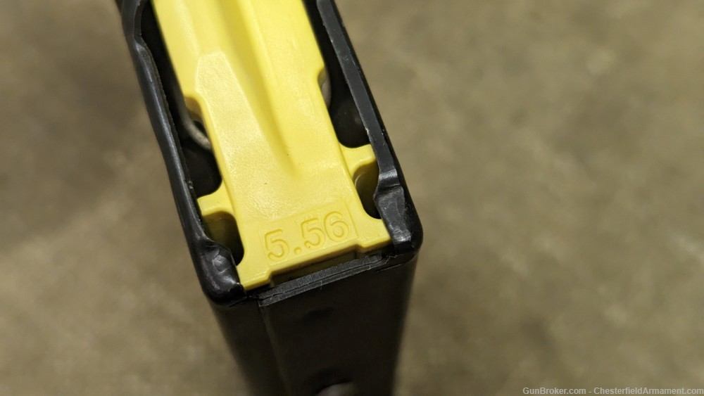 Wyndam Weaponrty AR-15 magazine  5 round,  556 yellow follower-img-2