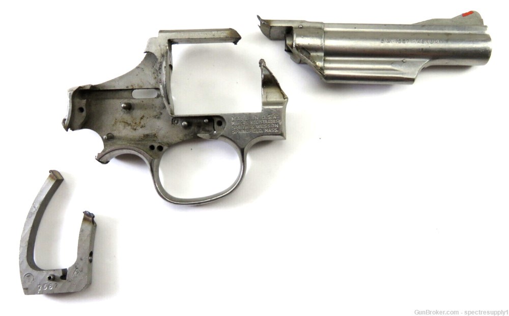 Smith & Wesson Model 66 Cut Frame & Barrel Parts Kit S&W .357 Magnum-img-0