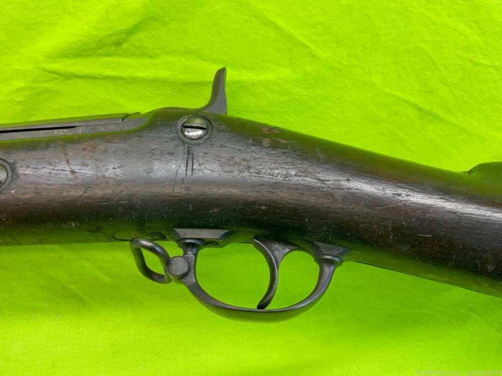 Springfield Armory 1873 Trap Door Rifle 45-70 Govt Rack Marked Antique US-img-23