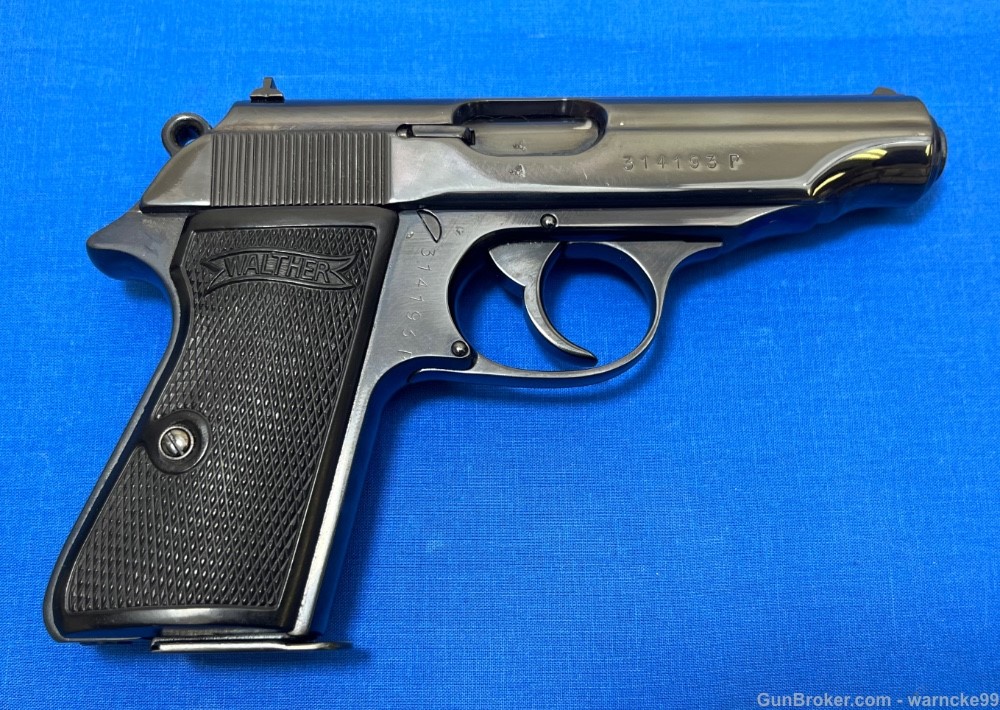 C&R 1944 Walther PP, 7.65mm, 32 ACP, Refinished, Penny Start!-img-0