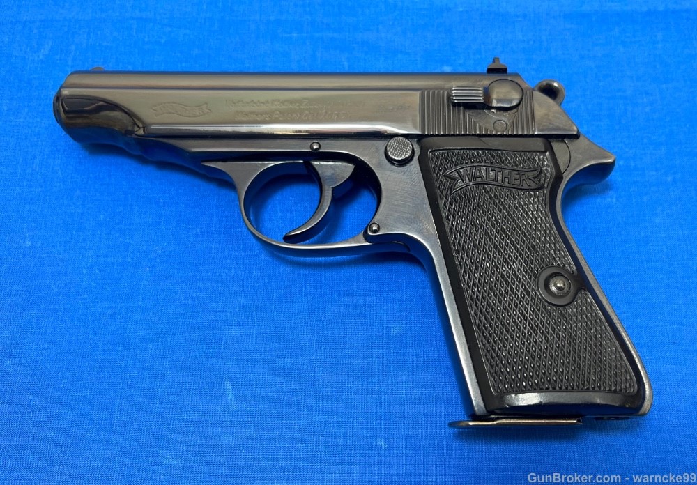 C&R 1944 Walther PP, 7.65mm, 32 ACP, Refinished, Penny Start!-img-1