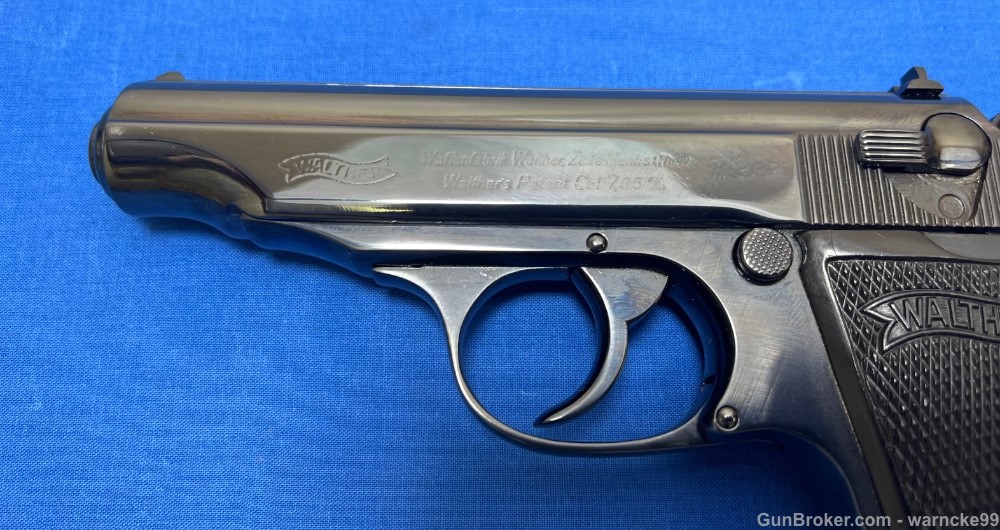 C&R 1944 Walther PP, 7.65mm, 32 ACP, Refinished, Penny Start!-img-3