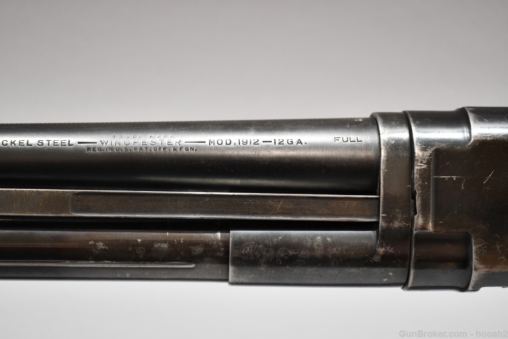 Early Winchester Model 1912 Pump Shotgun 12 G 30" 1915 C&R READ-img-14
