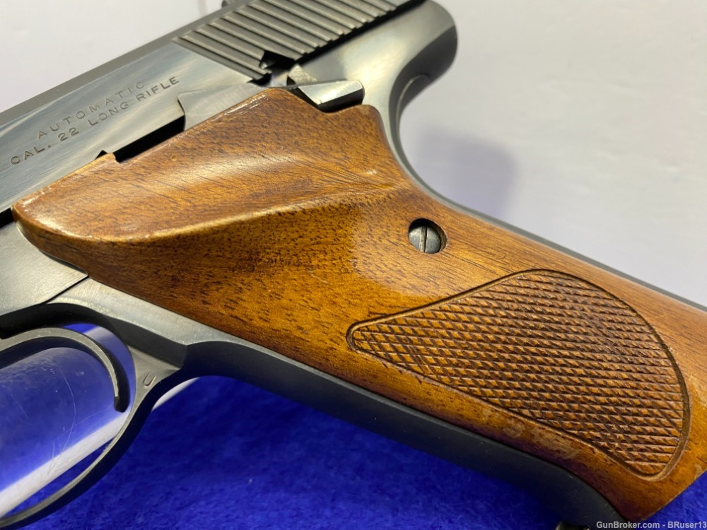 1968 Colt Targetsman 3rd Gen .22LR Blue 6" *CLASSIC SEMI-AUTOMATIC PISTOL*-img-3