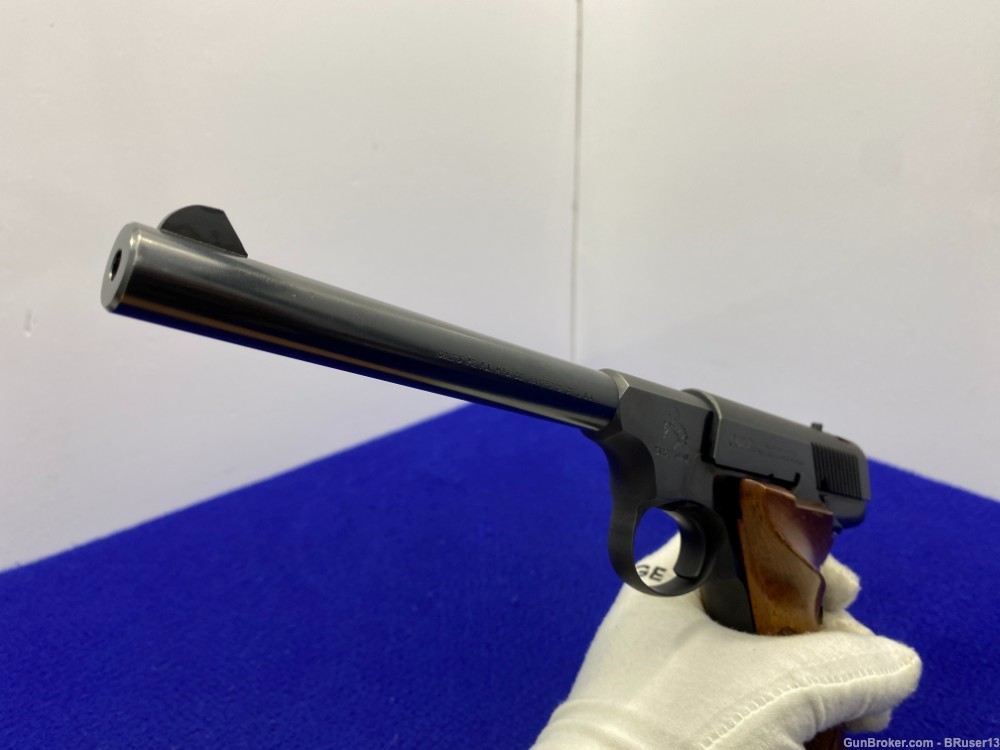 1968 Colt Targetsman 3rd Gen .22LR Blue 6" *CLASSIC SEMI-AUTOMATIC PISTOL*-img-31
