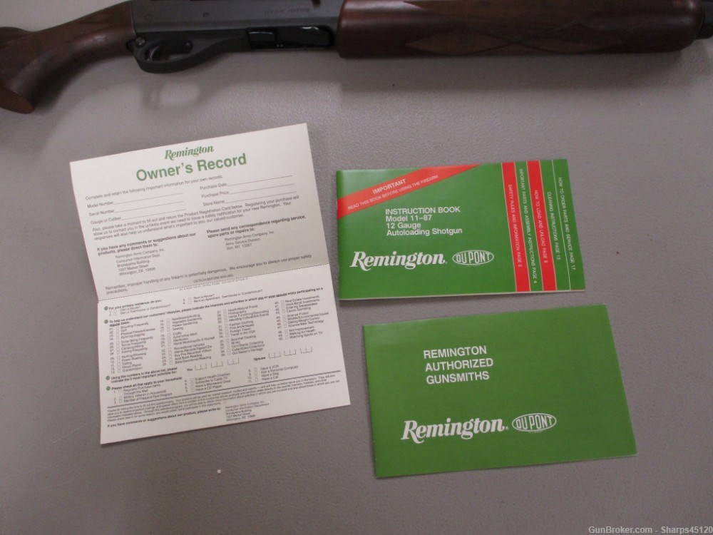Remington 11-87 Special Purpose Deer Gun 21" barrel [rifled choke] 12 gauge-img-29
