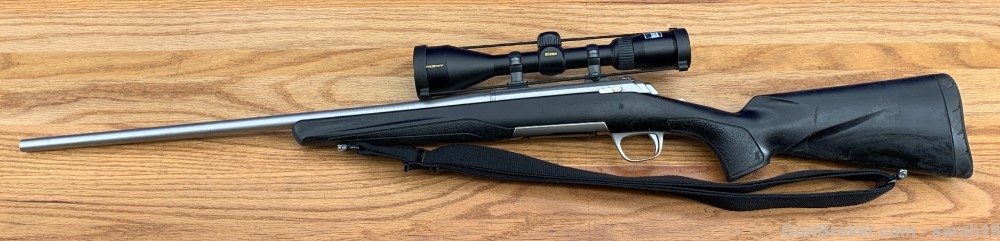 BROWNING STAINLESS X-BOLT ALL-WEATHER W/ NIKON PROSTAFF .270 WINCHESTER-img-0